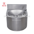 Stainless Steel Drinking Fountain with tap, Wall Mount Wall Hung 304 Vandal Resistant Stainless Steel Drinking Fountains